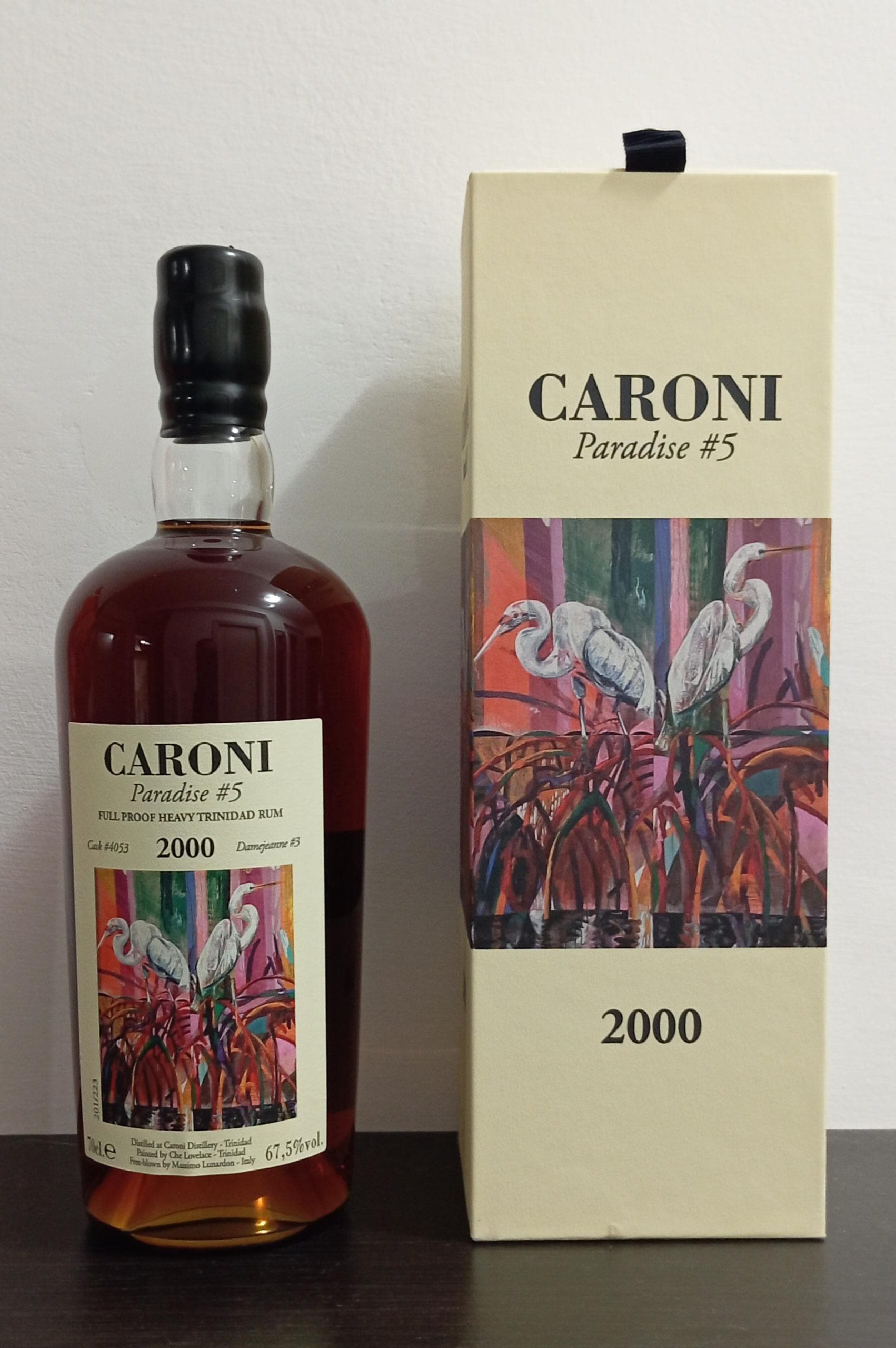 Caroni, 2000, Paradise #5 Velier 2000/2023 20yo 68,5% cask #4053 - Next ...